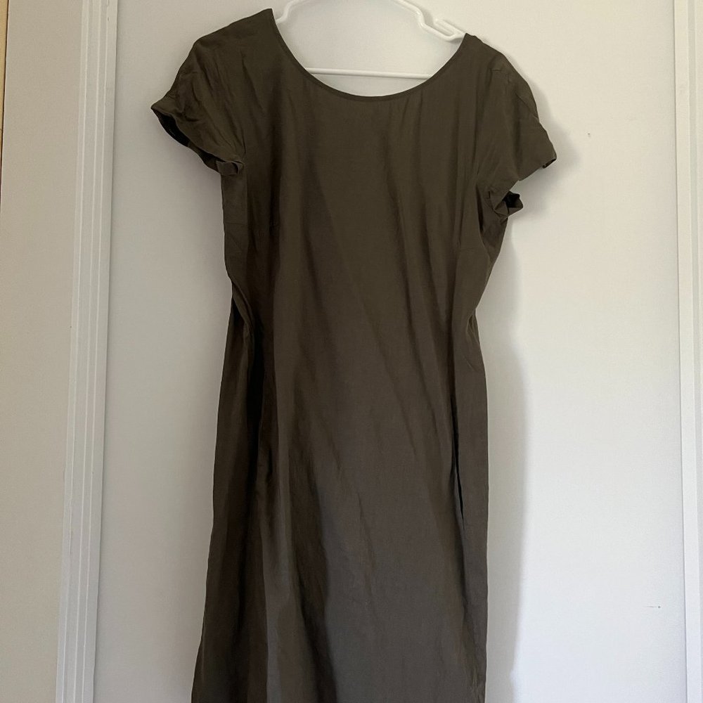 Dark Green Theory Sheath Dress